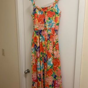 Vintage Style Women’s Spaghetti Strap Dress